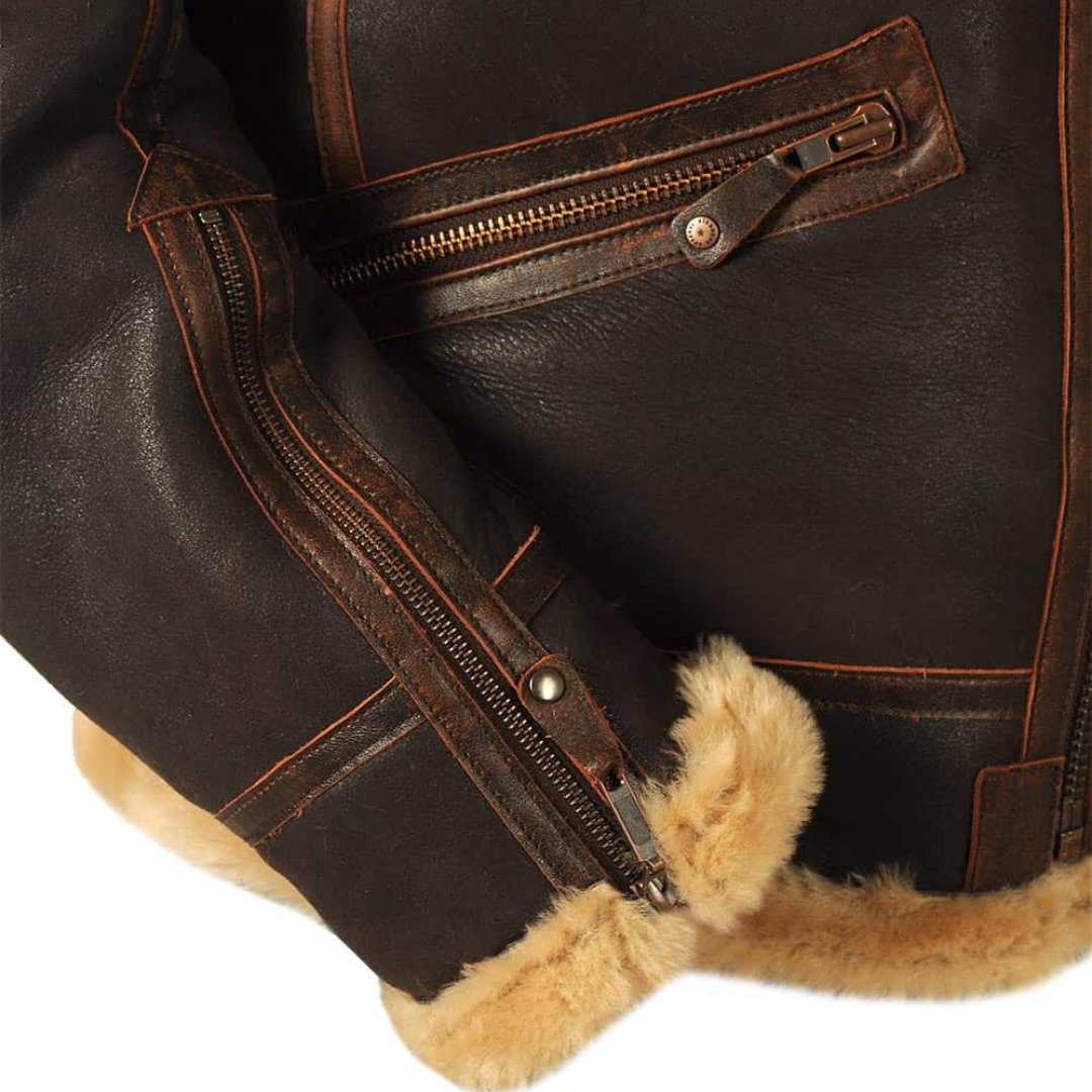 Manny™ | Stilvolle Pilotenjacke für Herren