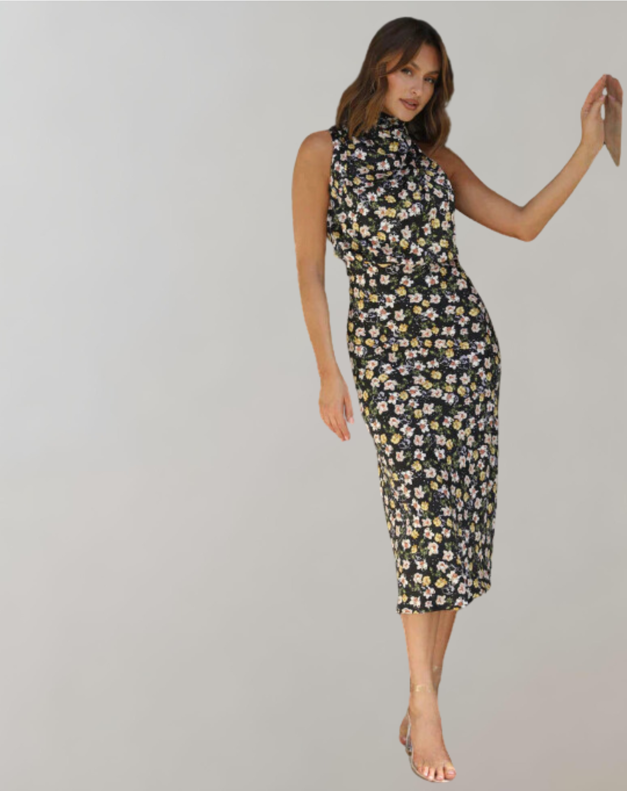 Lanna - Glänzendes Maxikleid | Elegantes Abendkleid | Schick