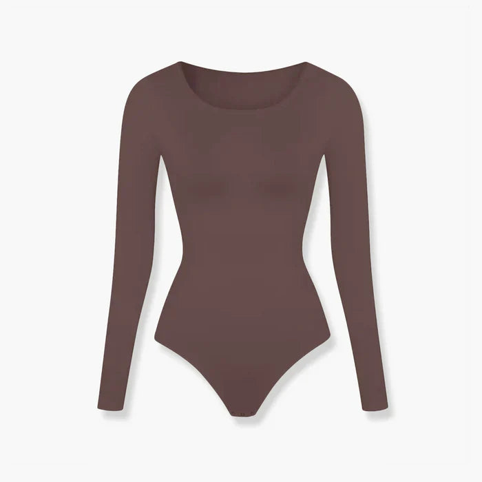 Langarm-Bodysuit formende Shapewear