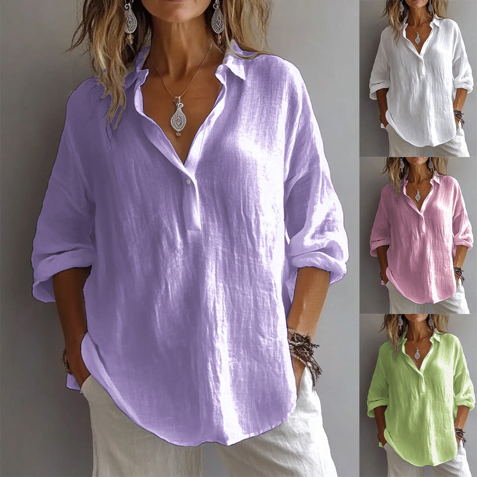 Aase™ | Bluse mit entspannter Eleganz