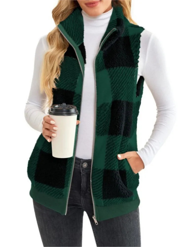 Nina™ - Ärmellose Strickjacke für Damen