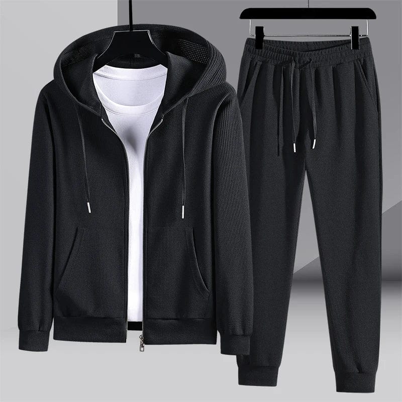 Waffelstrick Loungewear-Set