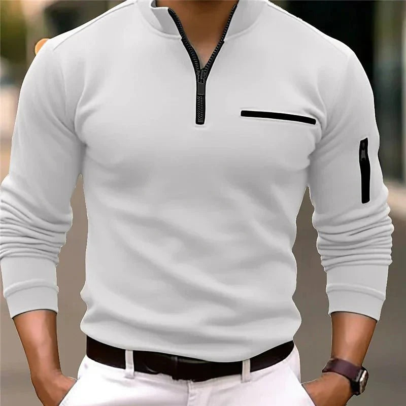 Robin™ – Langarm-Polohemd für Herren