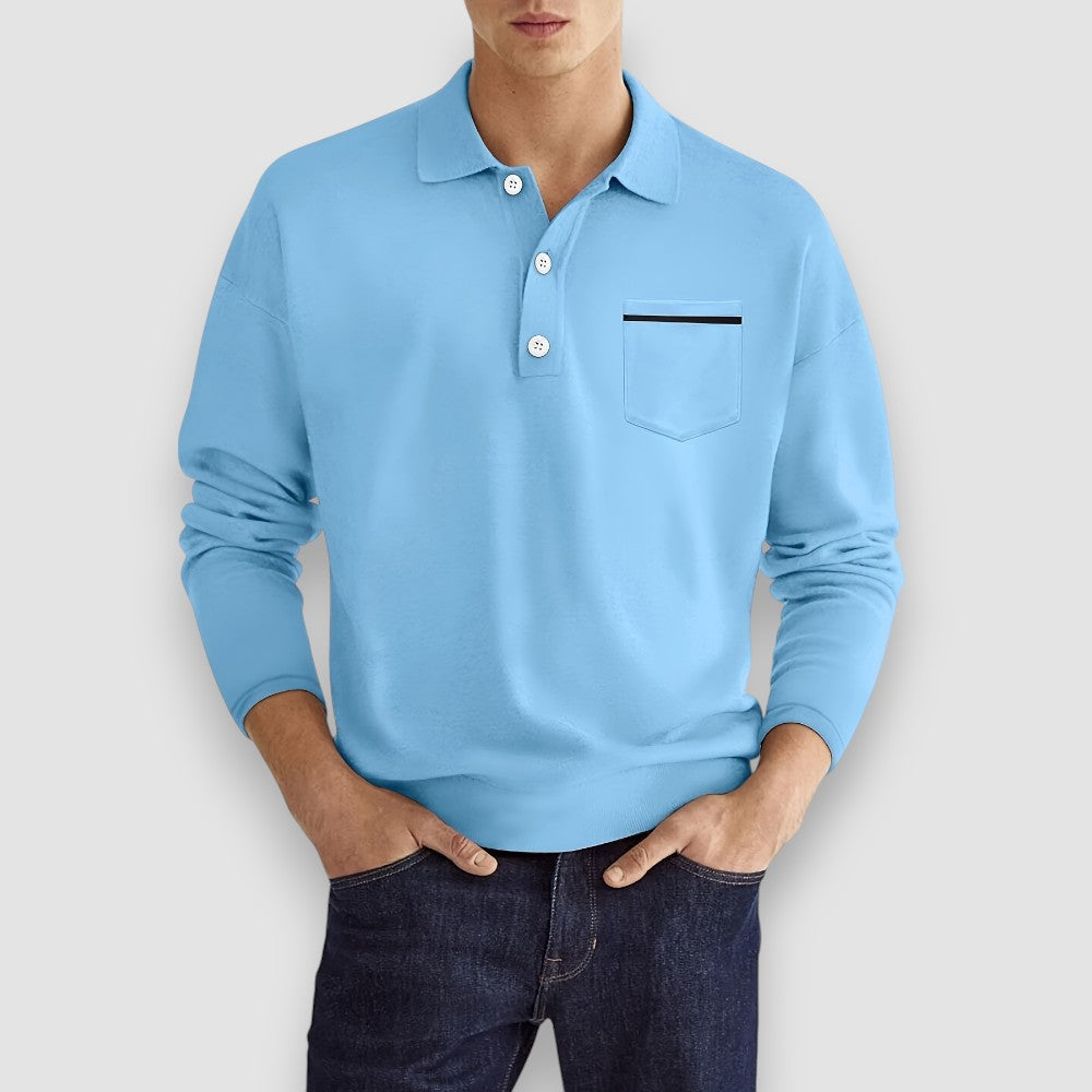 Cardi | Langarm-Polohemd