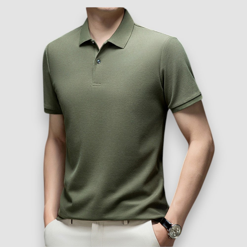 Laurent | Baumwoll-Polohemd