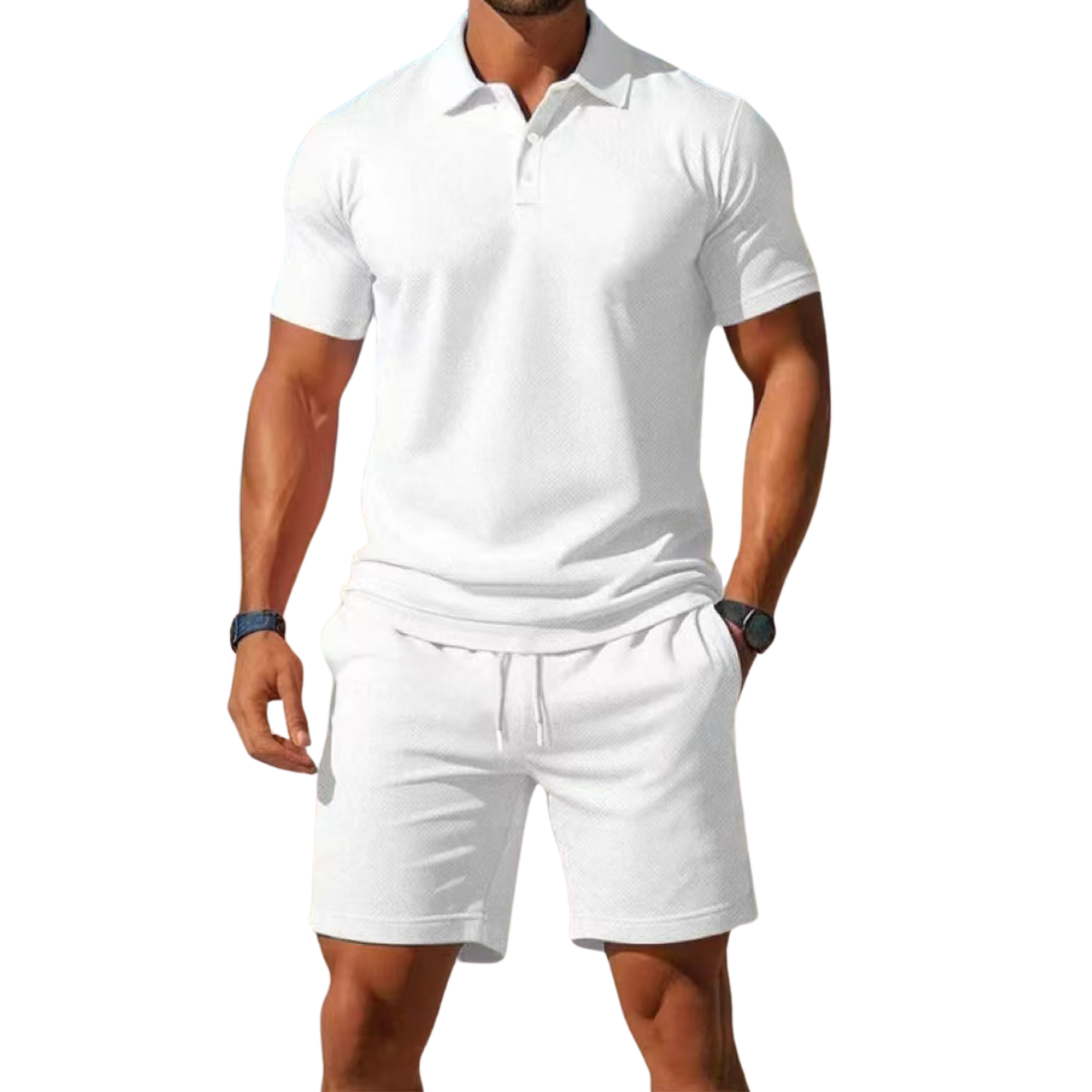Jens™ | Sommerliches Poloset für Herren