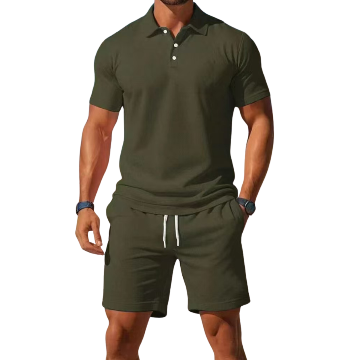 Jens™ | Sommerliches Poloset für Herren