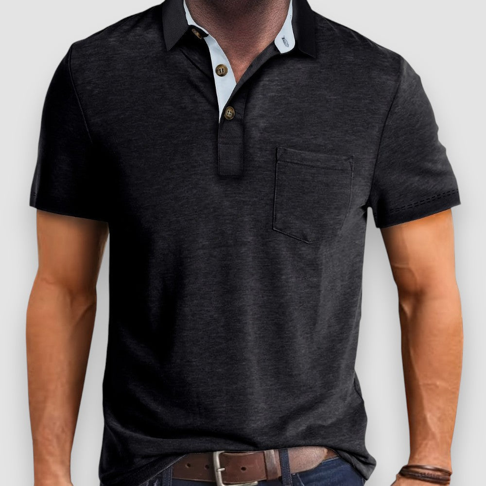 Riven | Button-Up Polo-Shirt