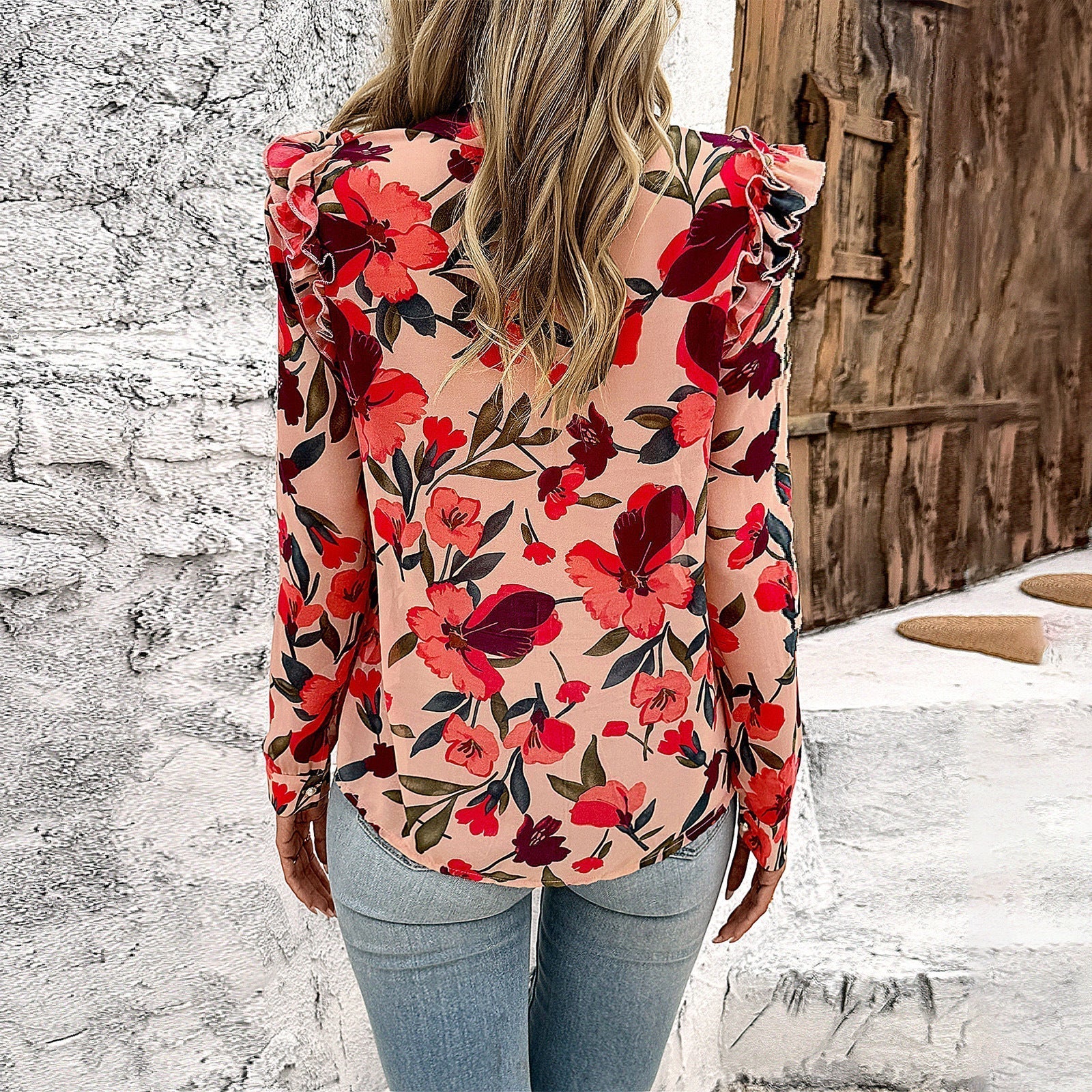 Sammy | Damen-Mode-Langarm-Shirt