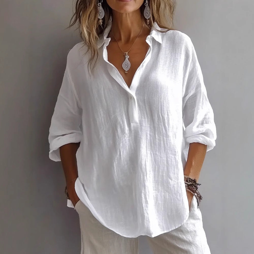 Aase™ | Bluse mit entspannter Eleganz