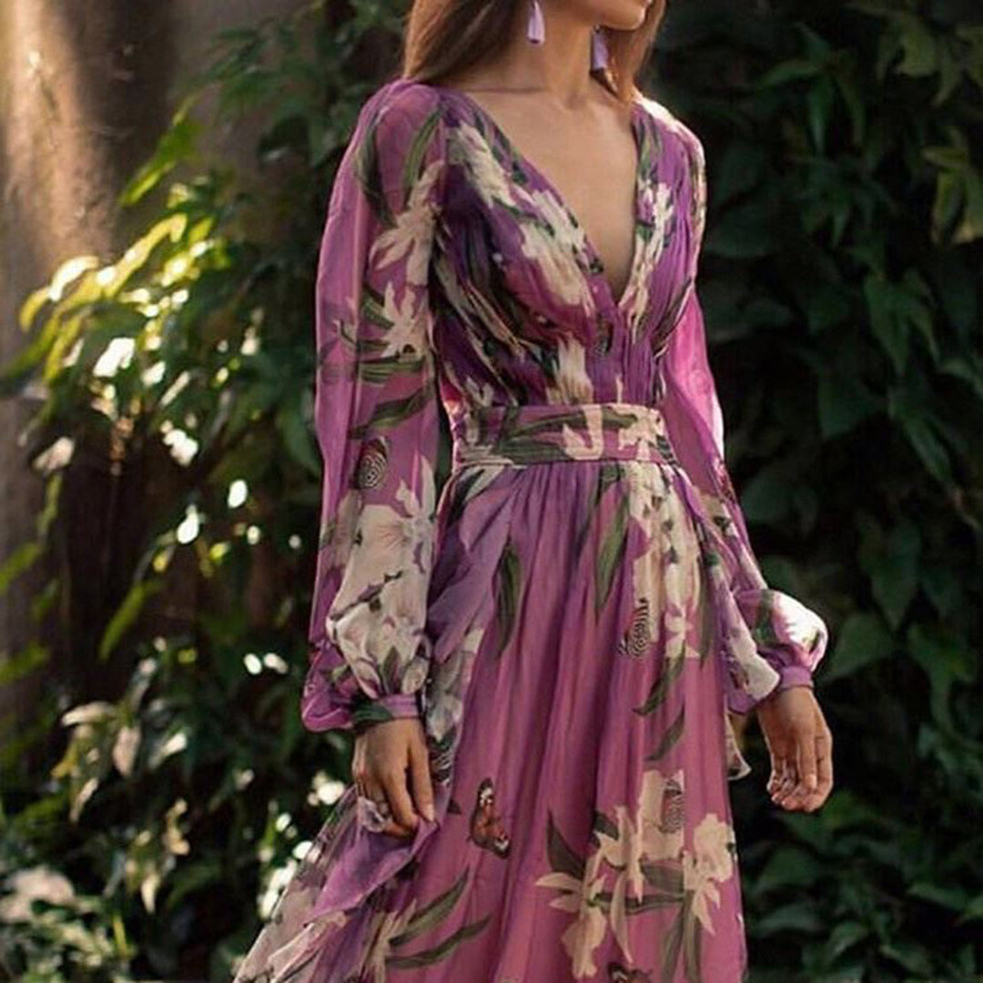 Nyla - Hochwertiges Elegantes Maxikleid Mode für Frauen