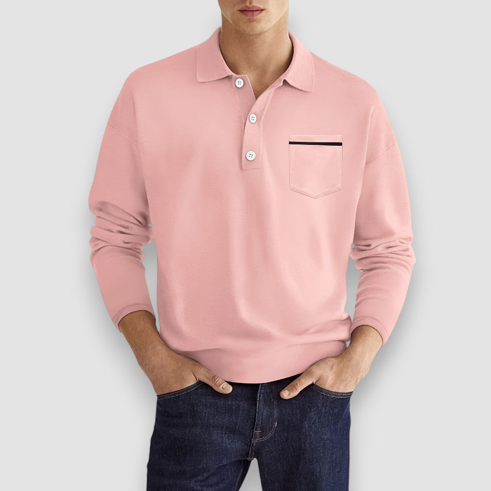 Cardi | Langarm-Polohemd