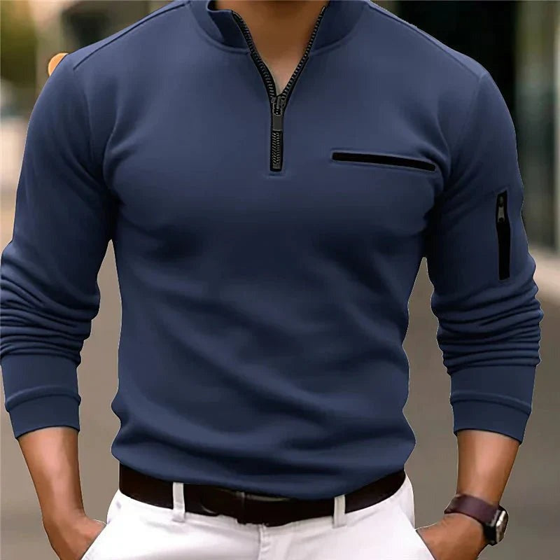 Robin™ – Langarm-Polohemd für Herren
