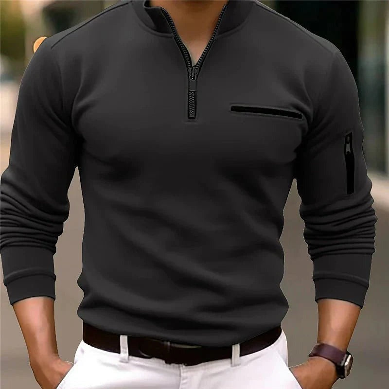 Robin™ – Langarm-Polohemd für Herren